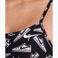 Vientisas moteriškas plaukimo kostiumas Nike Hydrastrong Cutout jet black 4
