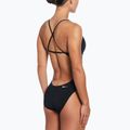 Moteriškas vientisas plaukimo kostiumas Nike Hydrastrong Adjustable Crossback black 3