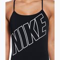 Moteriškas vientisas plaukimo kostiumas Nike Hydrastrong Adjustable Crossback black 4
