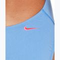 Moteriškas vientisas plaukimo kostiumas Nike Hydrastrong Adjustable Crossback university blue 9