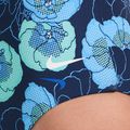 Moteriškas vientisas maudymosi kostiumėlis Nike Poppy Print V-Neck midnight navy 5
