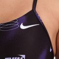 Moteriškas vientisas maudymosi kostiumėlis Nike Hydrastrong Cutout purple 4