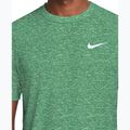 Vyriški plaukimo marškinėliai Nike Heather Hydroguard malachite 4