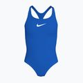 Vaikiškas vientisas maudymosi kostiumėlis Nike Essential Racerback blue crystal