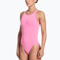 Moteriškas vientisas maudymosi kostiumėlis Nike Hydrastrong Solid pink glow