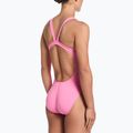 Moteriškas vientisas maudymosi kostiumėlis Nike Hydrastrong Solid pink glow 3
