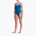 Moteriškas vientisas maudymosi kostiumėlis Nike Essential V-Neck green abyss 2
