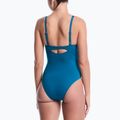 Moteriškas vientisas maudymosi kostiumėlis Nike Essential V-Neck green abyss 3