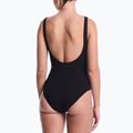 Moteriškas vientisas maudymosi kostiumėlis Nike Shoreline Pucker Scoop Neck black 3