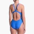 Moteriškas vientisas maudymosi kostiumėlis Nike Logo Tape Fastback blue crystal 3
