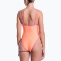 Moteriškas vientisas maudymosi kostiumėlis Nike Ocean Bound Ripple Texture Square Neck pink glow 3