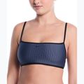 Maudymosi kostiumėlio viršus Nike Ripple Texture Bralette Classic Bikini slate