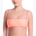 Maudymosi kostiumėlio viršus Nike Ripple Texture Bralette Classic Bikini pink glow