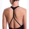 Moteriškas vientisas maudymosi kostiumėlis Nike Hydralock Luxe Sail Boat V-Neck black 4