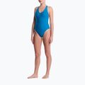 Moteriškas vientisas maudymosi kostiumėlis Nike Hydralock Luxe Sail Boat V-Neck green abyss 2