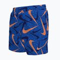 Vaikiški maudymosi šortai Nike Breaker Pebble 4" Volley ble crystal