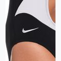 Moteriškas vientisas maudymosi kostiumėlis Nike Hydrastrong Fly black/white 4
