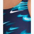 Moteriškas vientisas maudymosi kostiumėlis Nike Hydrastrong Multi Pr green abyss 4