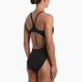 Moteriškas vientisas maudymosi kostiumėlis Nike Solid Racerback black 3