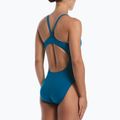 Moteriškas vientisas maudymosi kostiumėlis Nike Solid Racerback green abyss 3