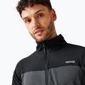 Vyriškas džemperis REGATT Highton Full Zip Midlayer ash/black 5