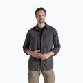 Vyriški marškiniai Craghoppers NosiLife Adventure Long Sleeved Shirt III black pepper