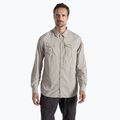 Vyriški marškinėliai Craghoppers NosiLife Adventure Long Sleeved Shirt III parchment