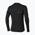 Vyriški bėgimo marškinėliai su ilgomis rankovėmis  Mizuno Tech Thermal Charge Breath Thermo Long Sleeve Tee black 2