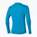 Vyriški bėgimo marškinėliai su ilgomis rankovėmis  Mizuno Tech Thermal Charge Breath Thermo Long Sleeve Tee blue jewel 2