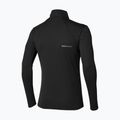 Vyriški bėgimo marškinėliai su ilgomis rankovėmis  Mizuno Tech Thermal Charge Breath Thermo Half Zip Long Sleeve Tee black 2
