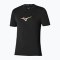 Vyriški bėgimo marškinėliai Mizuno Core Runbird Short Sleeve Tee black