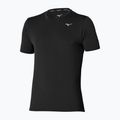 Vyriški bėgimo marškinėliai Mizuno Core Run Short Sleeve Tee black