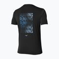 Vyriški bėgimo marškinėliai Mizuno Core Run Short Sleeve Tee black 2