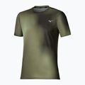 Vyriški bėgimo marškinėliai Mizuno Core Graphic Short Sleeve forest night