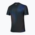 Vyriški bėgimo marškinėliai Mizuno Core Graphic Short Sleeve black/blue 2