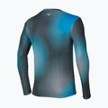 Vyriški bėgimo marškinėliai su ilgomis rankovėmis  Mizuno Core Graphic Long Sleeve Tee dark slate 2