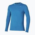 Vyriški bėgimo marškinėliai su ilgomis rankovėmis  Mizuno Core Impulse Long Sleeve Tee blue jewel
