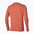 Vyriški bėgimo marškinėliai su ilgomis rankovėmis  Mizuno Core Impulse Long Sleeve Tee ginger 2