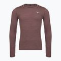 Vyriški bėgimo marškinėliai su ilgomis rankovėmis  Mizuno Core Impulse Long Sleeve Tee pepper corn