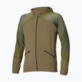 Vyriška bėgimo striukė Mizuno Active Alpha Hooded Jacket martini olive