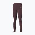 Moteriškos bėgimo tamprės Mizuno Active Warmalite Long Tight raisin