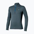Vyriškas bėgimo džemperis Mizuno Active Warmalite Half Zip Long Sleeve Top dark slate