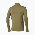 Vyriškas bėgimo džemperis Mizuno Active Warmalite Half Zip Long Sleeve Top martini olive 2