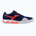 Vyriški teniso batai Mizuno Wave Enforce Tour 2 CC beacon blue/white/lava orange 9