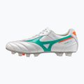 Futbolo batai Mizuno Morelia II Japan FG white/arcadia/lava orange