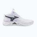 Tinklinio bateliai Mizuno Wave Momentum Elite Mid white/metallic gray/black