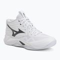 Tinklinio bateliai Mizuno Wave Momentum Pro Mid white/metallic gray/black