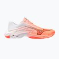 Tinklinio bateliai Mizuno Wave Lightning Elite flamingo coral/lava orange/white