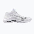 Tinklinio bateliai Mizuno Wave Lightning Elite Mid White/Ultimate Gray/Black