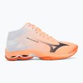 Tinklinio bateliai Mizuno Wave Lightning Pro Mid flamingo coral/carbon/white 2